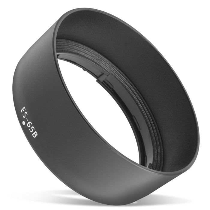 ES-68 II Kamera Solblender for Canon EF 50mm f/1.8 STM / EF 50mm 1:1.8 STM – Plast Bajonett Solblender fra CELLONIC