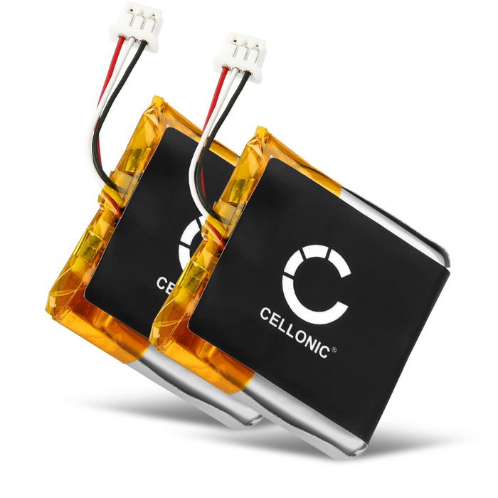 2x Batteri for Sennheiser GSP 670, GSP 500, GSP 350 350mAh fra CELLONIC