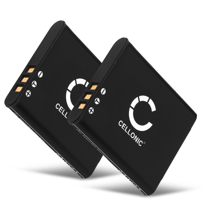 2x Batteri for Sony MDR-100, MDR-100ABN, MDR-1RBT 800mAh fra CELLONIC