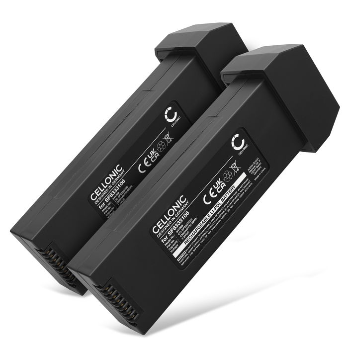 2x Batteri for Holy Stone HS720 / HS720E 4300mAh fra CELLONIC
