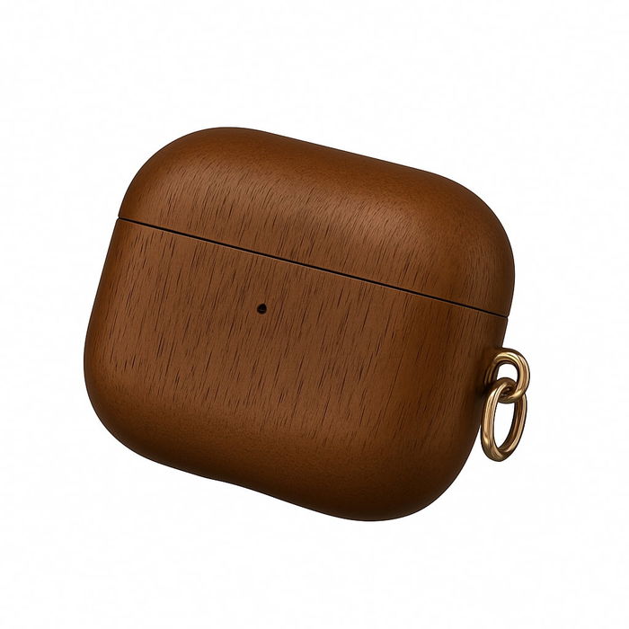 Lomme for Apple AirPods Pro - Tre, brun shell pocket tasker