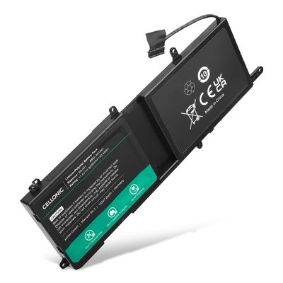 Batteri for Dell Alienware 17 r5, 17 r4, 15 R4, 15 R3, 15, P31E, HF250, 9NJM1, MG2YH, 01D82, 44T2R 8200mAh 11.4V fra CELLONIC