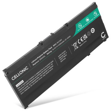 Batteri for HP Omen 15, Pavilion 15-CE, SR04XL, SR03XL 4380mAh 15.4V fra CELLONIC