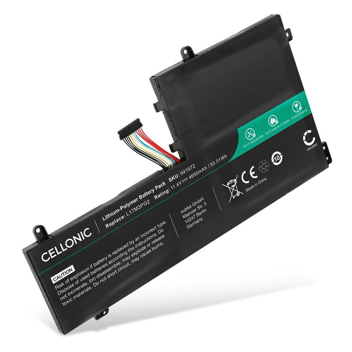 Lenovo Legion Y540-15IRH Batteri 11.4V 4650mAh fra subtel