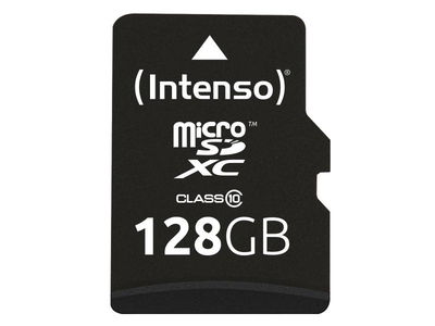 Intenso micro SDXC kort / minnekort 128GB Class 10