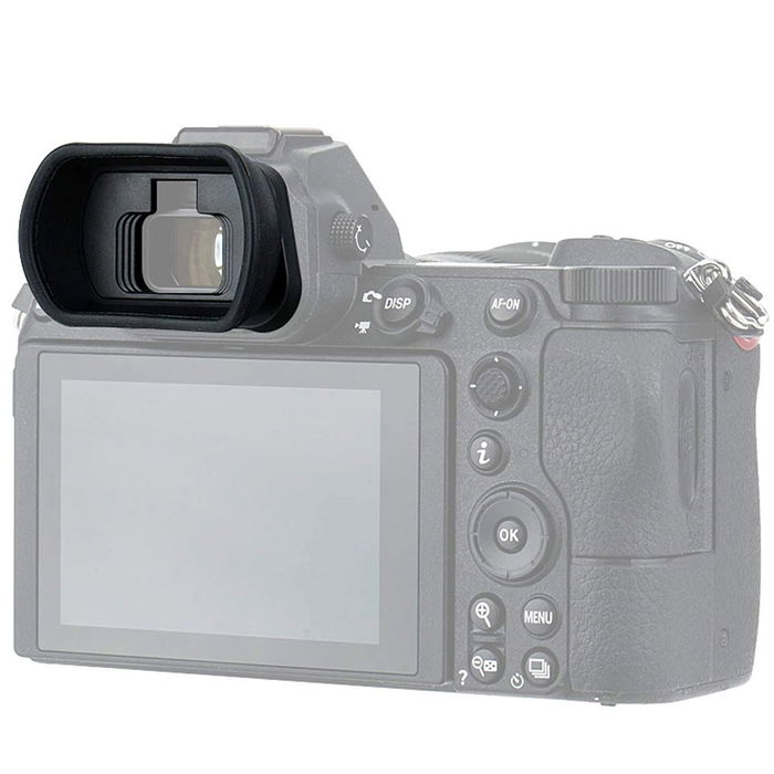 CELLONIC Øyemusling for Nikon Z7 / Z7 II / Z6 / Z6 II / Z5 – DK-29 Silikon Erstatning, Antirefleks EVF Øyestykke, Søkerdeksel, Beskyttelseshette