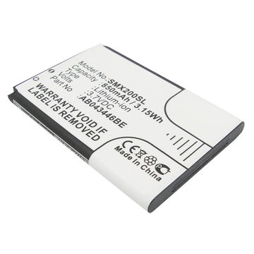 Batteri for Samsung SGH-E250, SGH-E900, SGH-X200, GT-E1100, SGH-M110, SGH-E500, GT-C5212 850mAh fra CELLONIC
