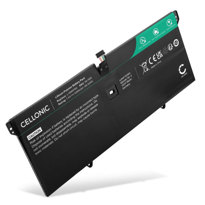Lenovo IdeaPad 700-15ISK Batteri 7.4V 9300mAh fra Cellonic