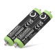 2x Batteri 67030922 700mAh