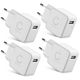 4x USB-lader