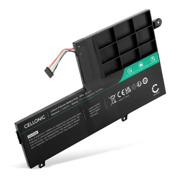 Batteri for Lenovo Yoga 500-14IBD, 14ISK, 15ISK, 151BD, 15IBD, IdeaPad 320-15IKBRN, 500S-14ISK 4500mAh fra CELLONIC