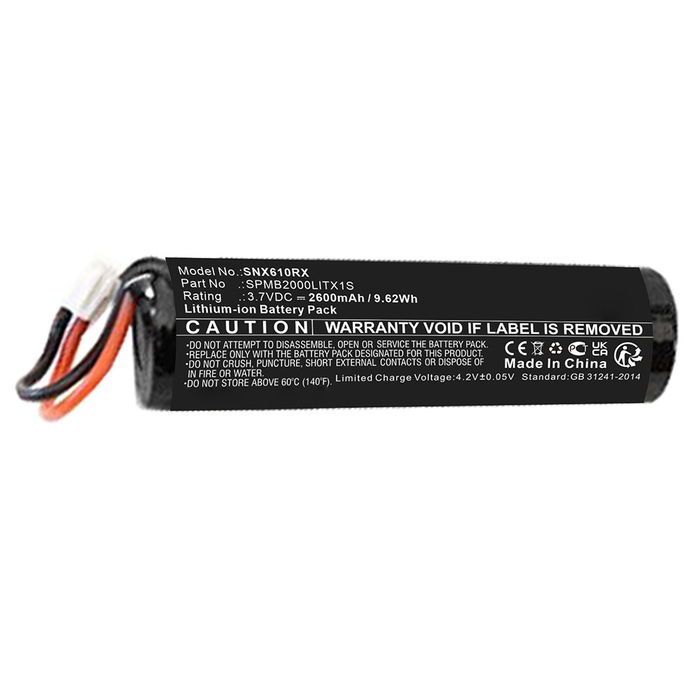 Batteri for Spektrum Transmitter NX6 Accu 2600mAh Akku bytte Batteri
