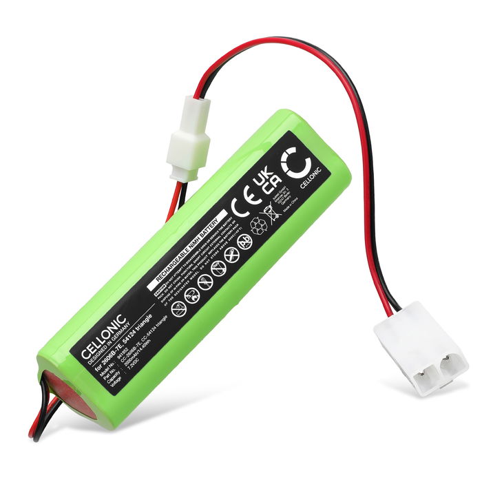 Batteri for Hitec Optic Sport Accu 2000mAh Akku bytte Batteri