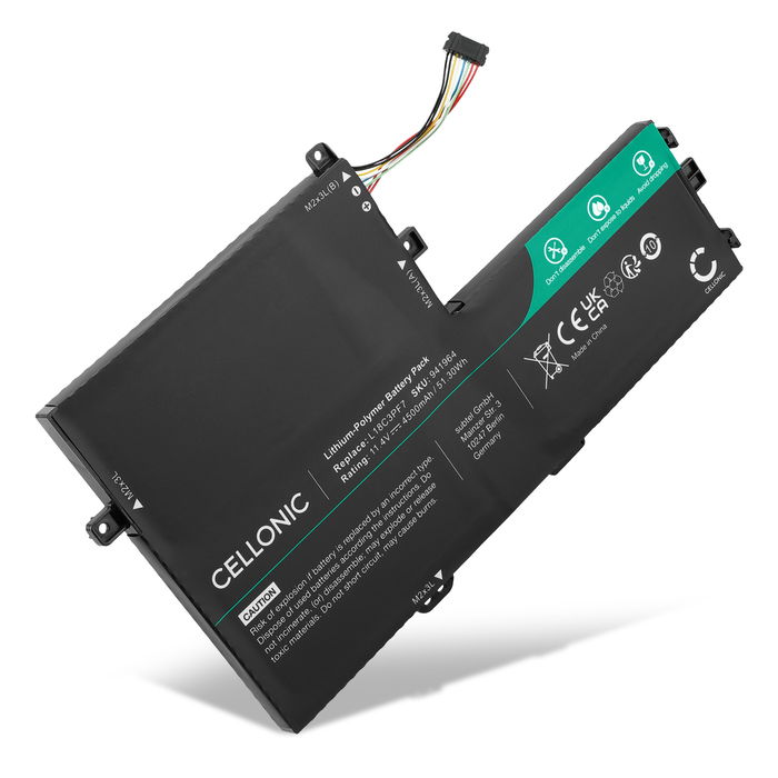 Batteri for Lenovo IdeaPad C340-15 Accu 4500mAh Akku bytte Batteri