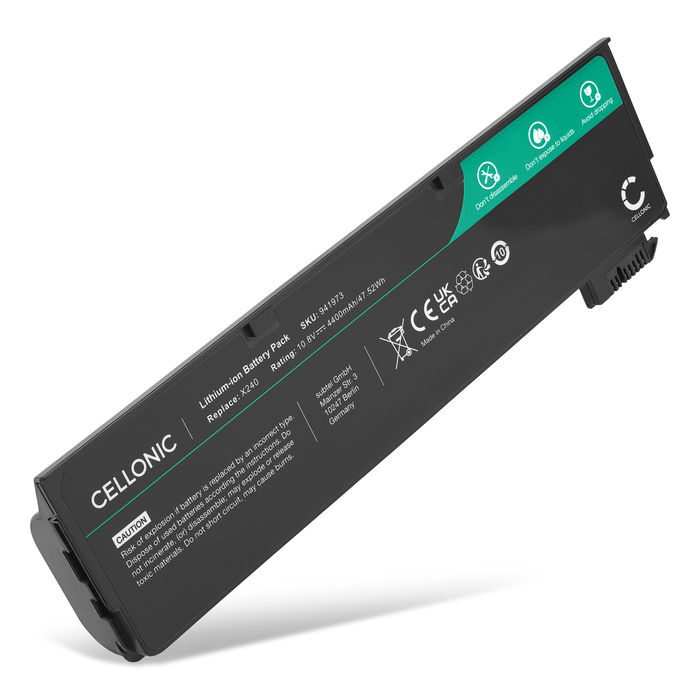 Lenovo ThinkPad X270 Batteri 10.8V 4400mAh fra Cellonic