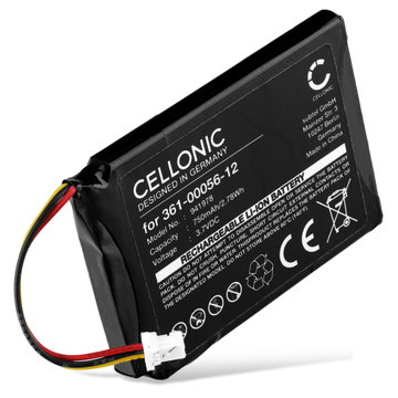 Batteri for Garmin Edge Explore 2, Dezl OTR700, 361-00056-12 (750mAh, 3.7V) fra CELLONIC