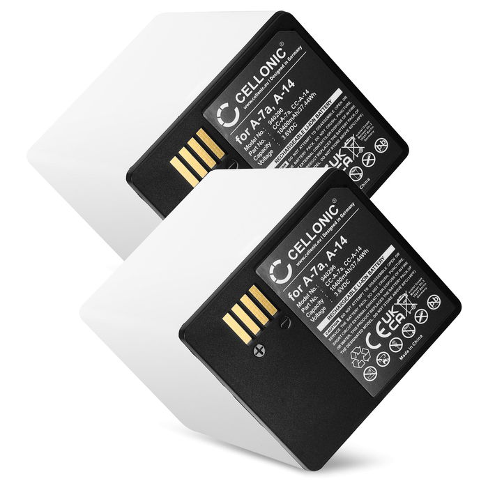2x Batteri for Arlo Pro 3 Floodlight Accu 10400mAh Akku bytte Batteri