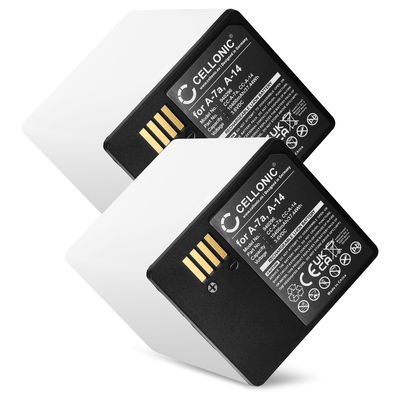 2x Batteri for Arlo Go 2, Pro 3 Floodlight, Pro 4 XL, Ultra 2 XL 10400mAh fra CELLONIC