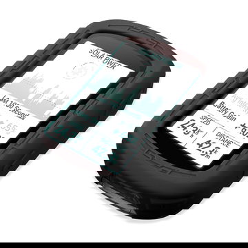 Backcover for Garmin Edge 540 / Edge 840 & Solar - Silikon, svart shell pocket tasker