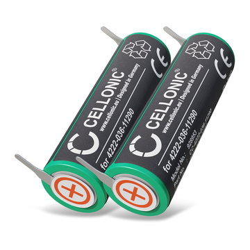 2x Batteri for Philips Sonicare DiamondClean HX9339, HX9340, HX9350, HX9352, HX9360, HX9370, HX9390 800mAh fra CELLONIC