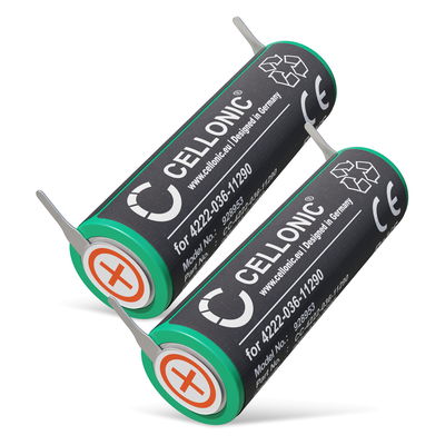 2x Batteri for Philips Sonicare DiamondClean HX9339, HX9340, HX9350, HX9352, HX9360, HX9370, HX9390 800mAh fra CELLONIC