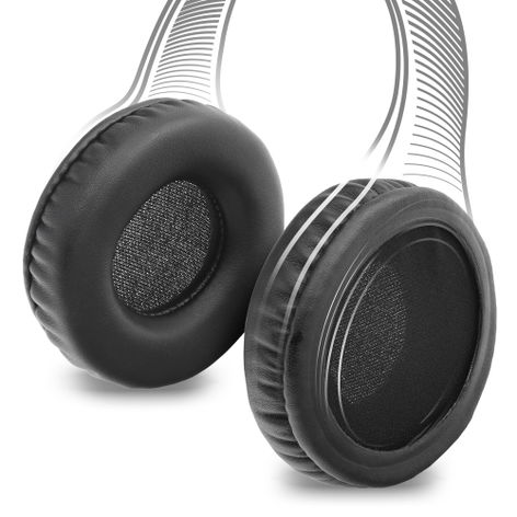 CELLONIC Erstatningsøreputer for 75x75x38mm hodetelefondeksler Myk skumpute Øreputer Over-ear Hodetelefonputer / Øreklokker
