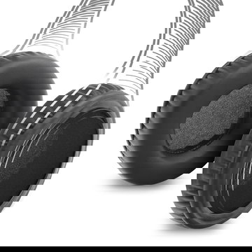 CELLONIC Erstatningsøreputer for 100x100x58mm hodetelefondeksler Myk skumpute Øreputer Over-ear Hodetelefonputer / Øreklokker