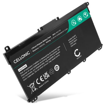 Batteri for HP Pavilion HP Pavilion 15-EG, Pavilion 15-CR, P15-EH, 255 Gen 9, 255 Gen 8, 240 Gen 9, 245 Gen 9, HW03XL 4150mAh 11.4V fra CELLONIC
