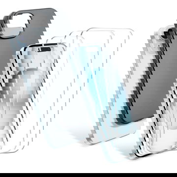 CELLONIC iPhone 15 deksel og 3x skjermbeskytter sett – 6,1" telefondeksel og skjermbeskytter, 0,33 mm ultratynt 9H-herdet glass – Svart