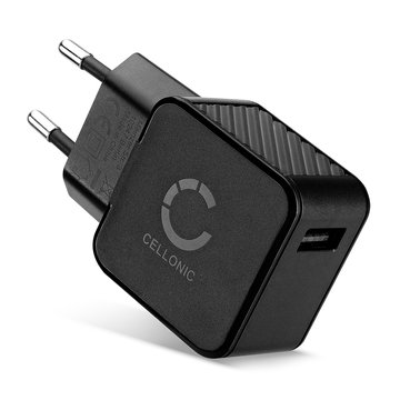 Hurtigladende USB 1-romlader: Ladeadapter for iPhone 15, iPhone 14, Samsung 23, Huawei, Xiaomi, mobiltelefon, smarttelefon, nettbrett, høyttalere, hodetelefoner og mer - med 2,4A 12W