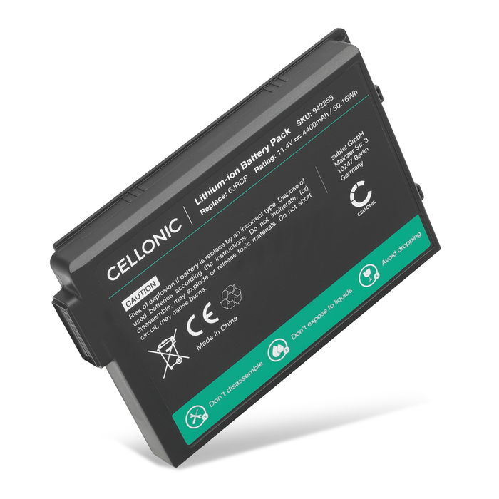 Batteri for Dell Latitude 5430 Rugged Accu 4400mAh Akku bytte Batteri