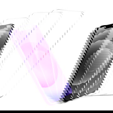 3x CELLONIC iPhone 12 & iPhone 12 Pro skjermbeskytter – 6,1" skjermbeskytter telefon, 2,5D dekkende lim, ultratynt 9H-herdet glass, skjermbeskytter smarttelefon