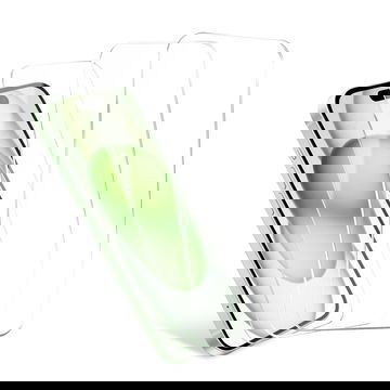 3x CELLONIC iPhone 15 & iPhone 15 Pro skjermbeskytter – 6,1" skjermbeskytter telefon, 2,5D dekkende lim, ultratynt 9H-herdet glass, skjermbeskytter smarttelefon