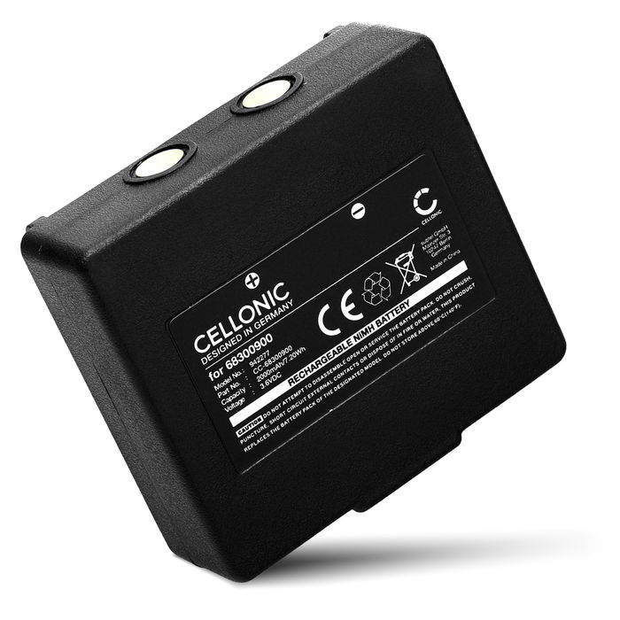 Batteri for Abitron Mini Hetronic CS 434 HET300 HT-01 Mini FBH300 Nova Mini Potain P-63418-95 2000mAh fra CELLONIC