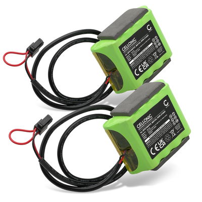 2x Batteri for Velux Integra Solar, KSX 100K 2000mAh fra CELLONIC