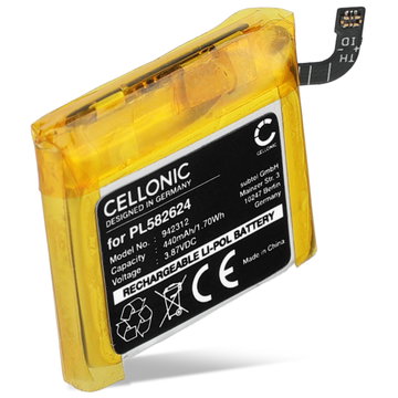 Batteri for Amazfit GTR 3, GTR 3 Pro, A2039, A2040 440mAh fra CELLONIC
