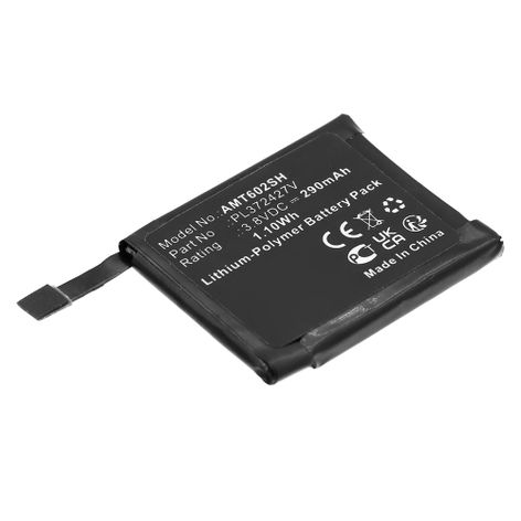 Batteri til Amazfit Pace, A1612, A1602 PL372427V (290mAh, 3.8V) fra CELLONIC