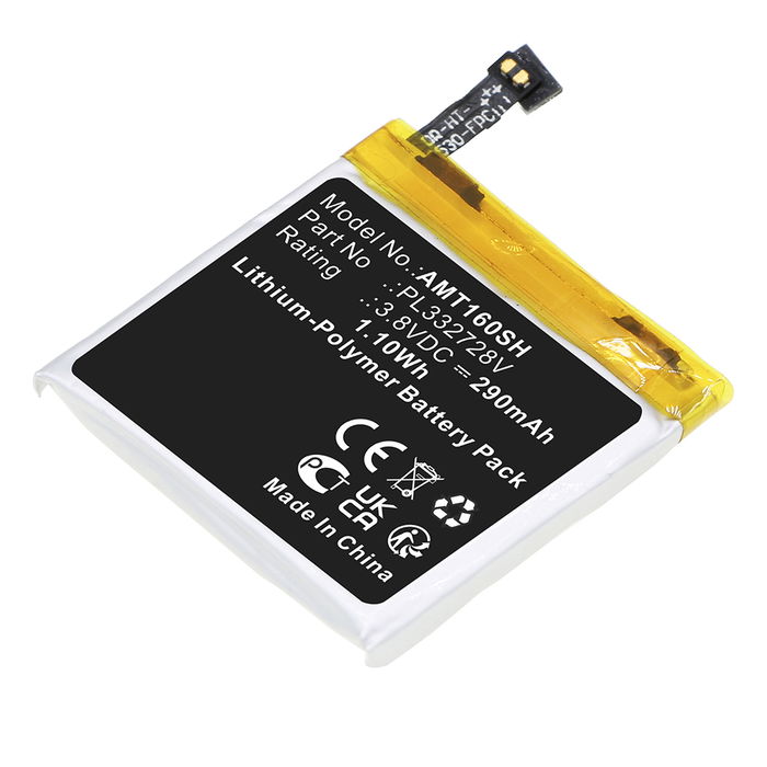 Batteri for Amazfit Stratos 1, Stratos 2/2S, A1609, A1619 290mAh fra CELLONIC