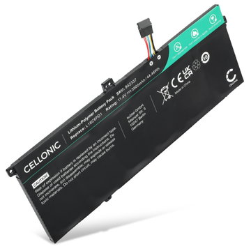 Batteri for Lenovo ThinkPad T14s, X390, X13 Gen 1,Gen 2, Gen 3, Gen 4, X395, TP00106A, L18M6PD2 3900mAh 11.4V fra CELLONIC