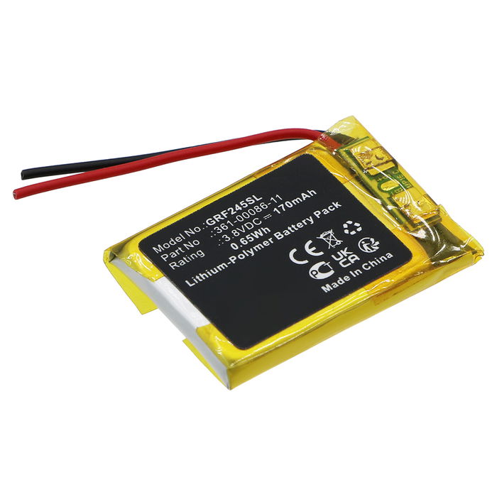 Batteri for Garmin Forerunner 245, Forerunner 245 Music 170mAh fra CELLONIC