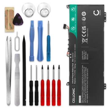 Lenovo Yoga 530-14IKB Batteri 7.6V 5800mAh + Verktøy fra CELLONIC