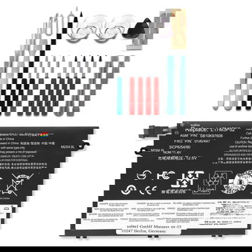 Batteri for Lenovo Thinkpad E480, E485, E490, E580, E585, E590, E595, R480, R580 4100mAh 11.4V + Verktøy fra subtel