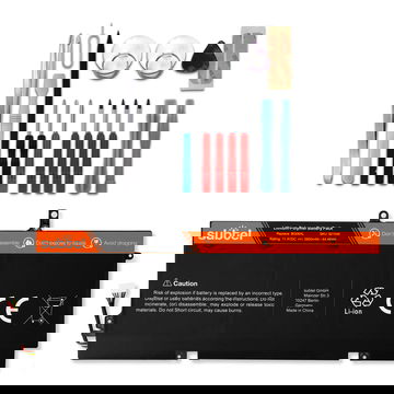 Batteri for HP Elitebook 1040 G3 + Werkzeug-Set 3400mAh 11.4V + Verktøy fra subtel