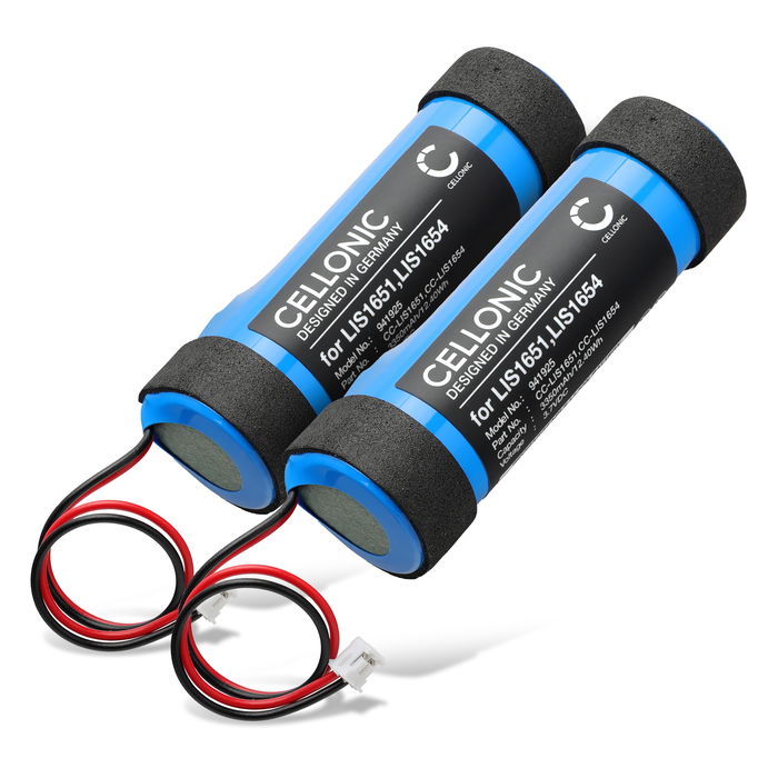 2x Batteri for Sony PlayStation PS4 Move Motion Controller Version 2 (CECH-ZCM2E, CECH-ZCM2U) 3350mAh fra CELLONIC