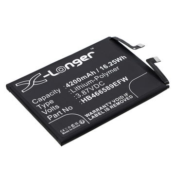 Batteri for Huawei Nova 8i, Honor 50 lite 4200mAh fra CELLONIC