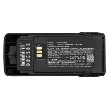 Batteri for Motorola R2 (Motorola PMNN4598A, PMNN4600A) 2600mAh fra CELLONIC
