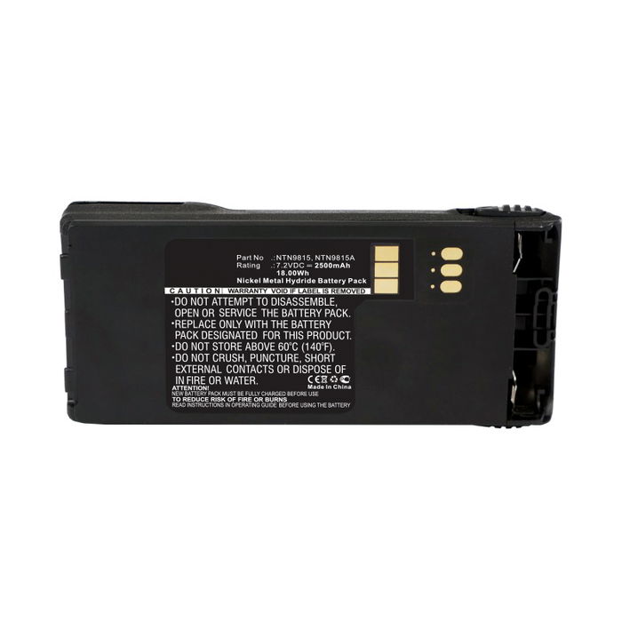 Batteri for Motorola XTS 1500, 2500, 1000, 2000, XTS2500, MT1500, PR1500, XTS1500, NT1500, Radius P25 7.2V 2500mAh NiMH fra CELLONIC