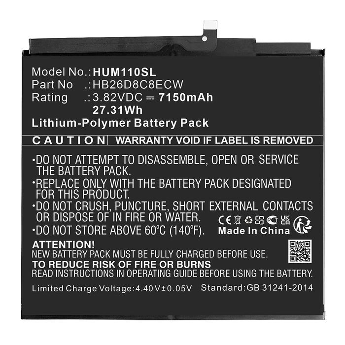 Battery for Huawei MatePad 11 7150mAh from CELLONIC