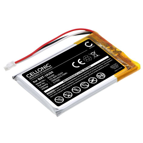 Battery for GoodBaby UU24RX; UU24; GHB UU24 GHB Bat-UU24 (1000mAh, 3.7V) from CELLONIC