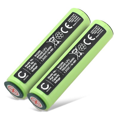 2x Batteri for Braun MGK3221, MGK3225, MGK5260, MGK5280, MGK7221, BT5070, BT5090, Cruzer Beard 5 700mAh fra CELLONIC